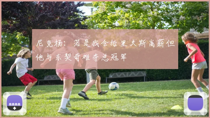 尼克杨：若是我会给里夫斯高薪但他与东契奇难夺总冠军